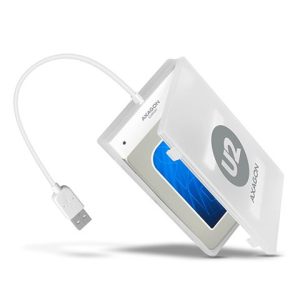 AXAGON ADSA-1S USB2.0 – SATA HDD/SSD 2,5″ ladica + Adapter
