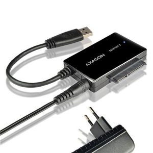 AXAGON ADSA-FP3 USB3.0 – SATA 6G HDD/SSD Adapter + AC adapter