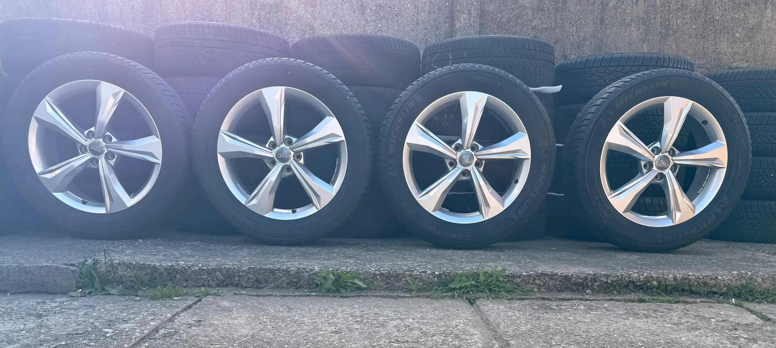 ALU FELGE AUDI 19" 5X112 GUME ZIMSKE 235-55-R19