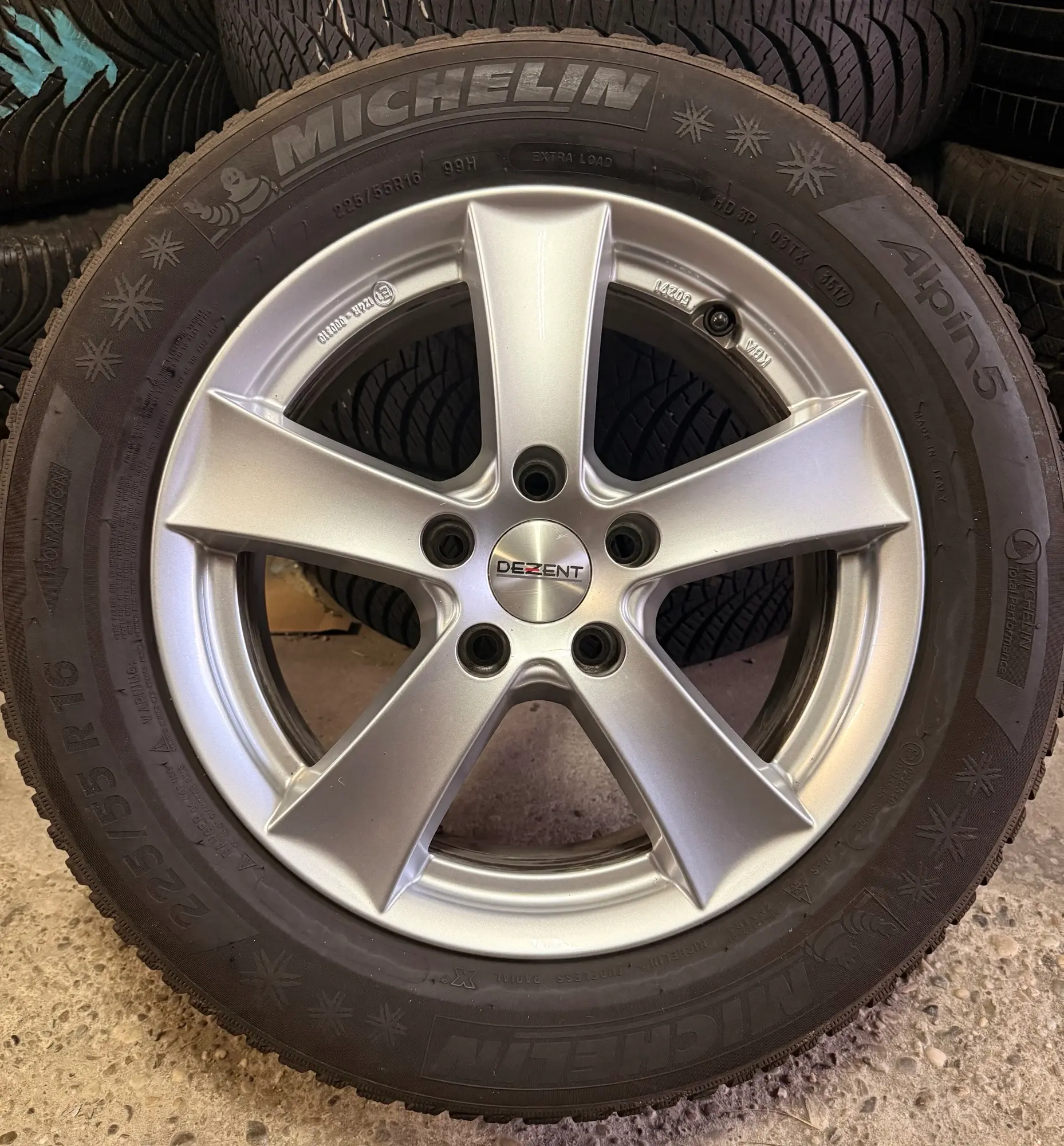 ALU FELGE DEZENT 16" 5X112 - Slika 6