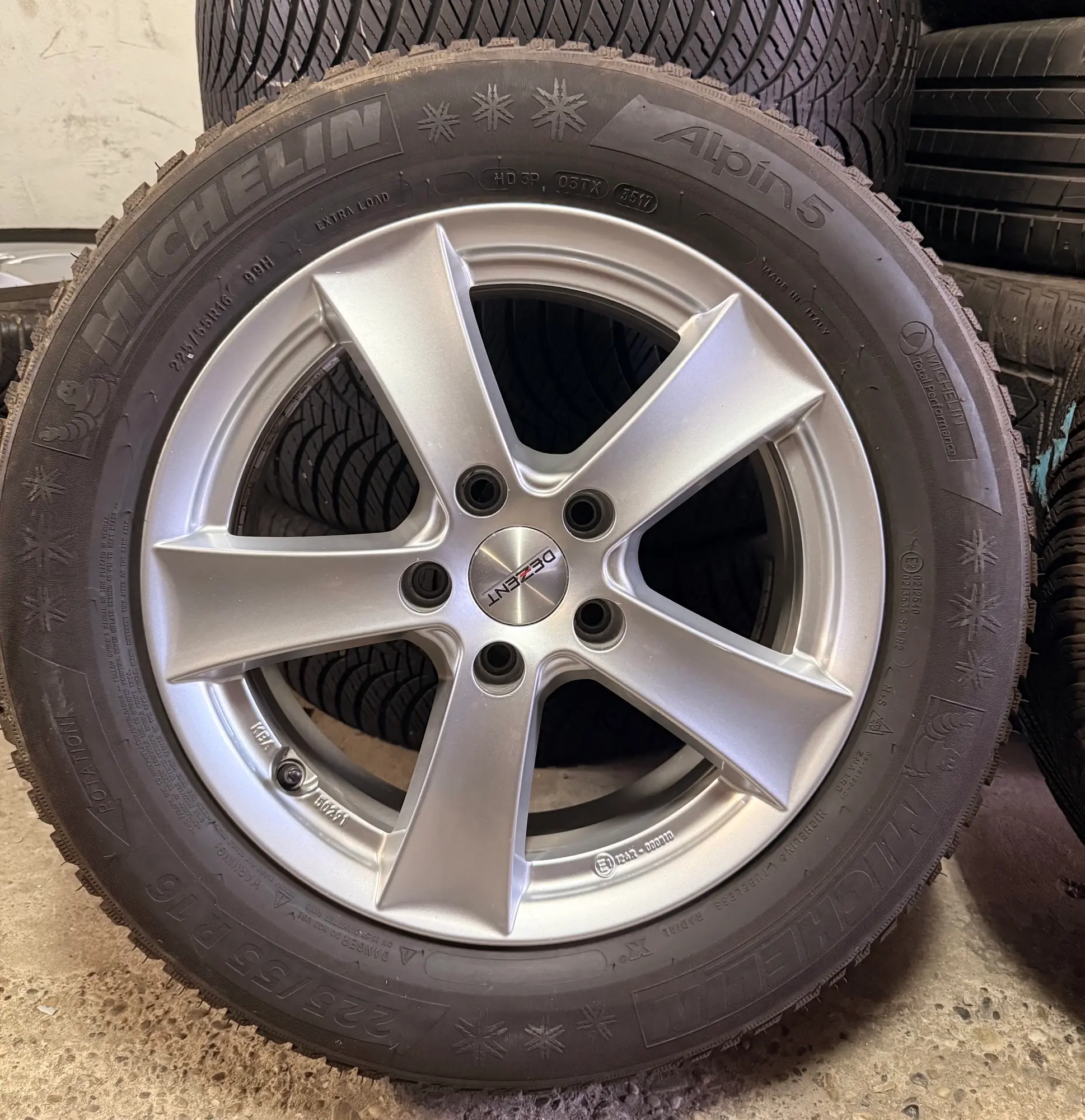 ALU FELGE DEZENT 16" 5X112 - Slika 5