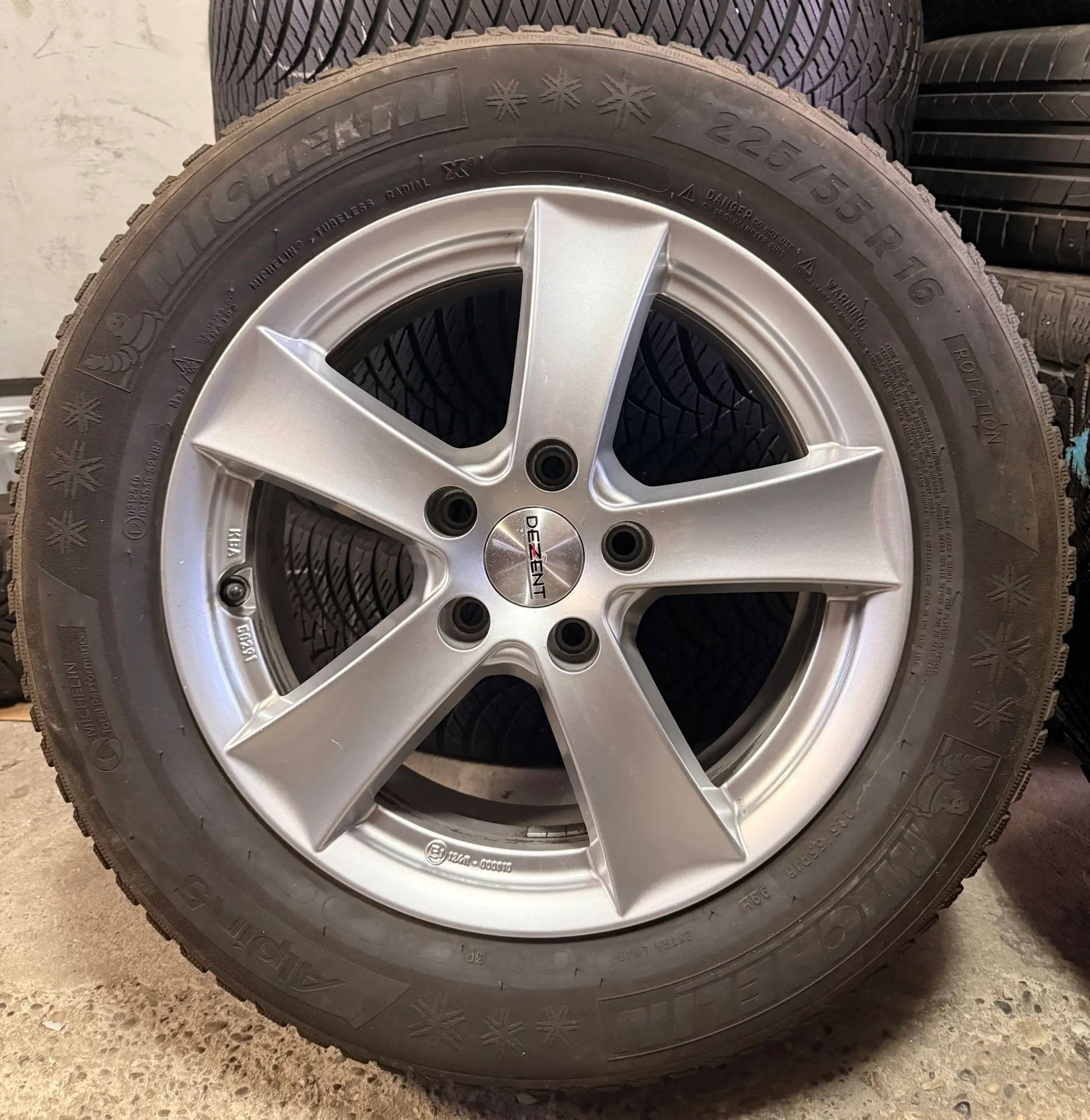 ALU FELGE DEZENT 16" 5X112 - Slika 3