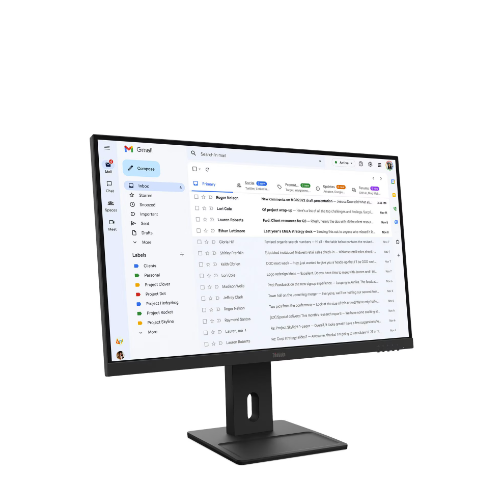 Lenovo E27-40 27''FHD IPS, VGA, HDMI, DP, pivot