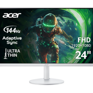 Acer SA243 23.8″ IPS, 144Hz, HDMI, VGA, bijeli