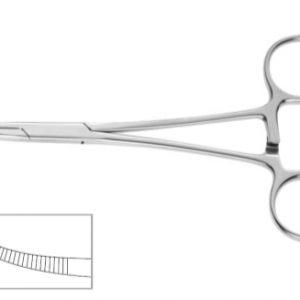 Kelly hemostatic forceps, 14 cm, hobby tool