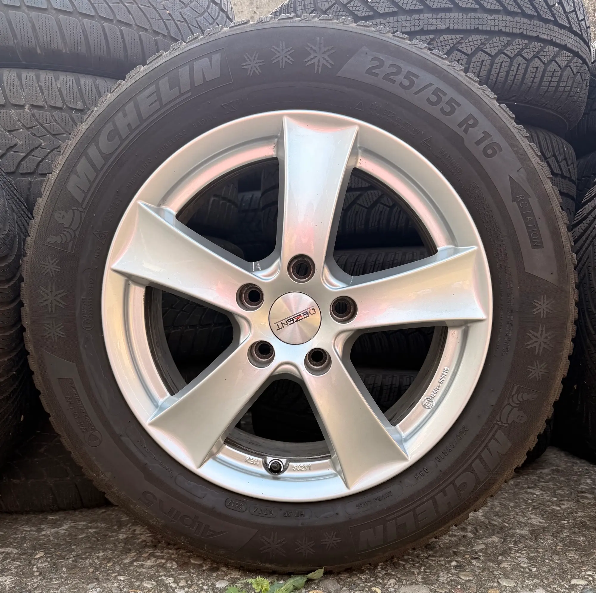 ALU FELGE DEZENT 16" 5X112