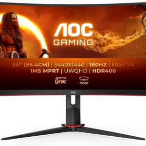 AOC CU34G2XP 34″, HDMIx2, 2xDP, 180Hz, USB