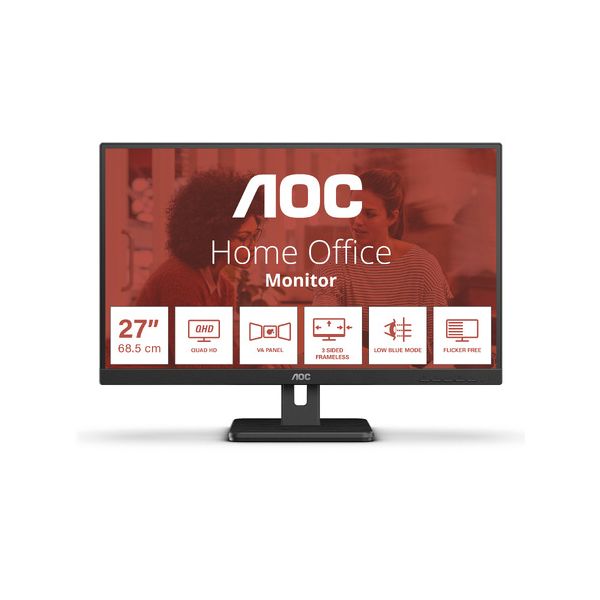 AOC LED VA 27" Q27E3UMF, HDMI, DP, zvuč., USB, HAS