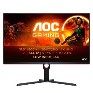 AOC U32G3X 31,5″ ,4K IPS,144hz,HDMI2.1,DP, HAS