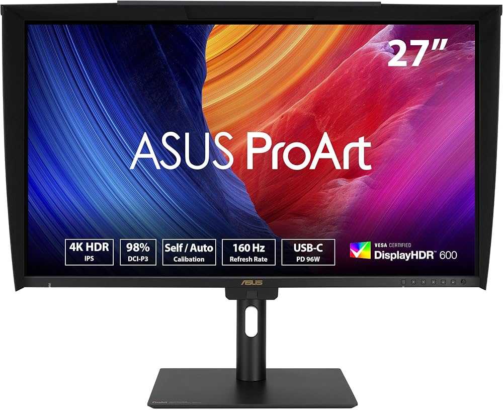 ASUS PA27UCGE 27" 4K, DP, 2xHDMI, HUB, PD, zvučnic