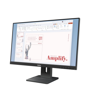 Lenovo E24-40 23.8”FHD IPS, VGA, HDMI, DP,  pivot