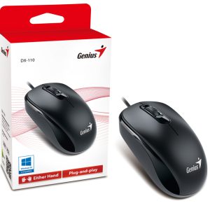 Genius DX-110 LED, BlueEye, USB, crni