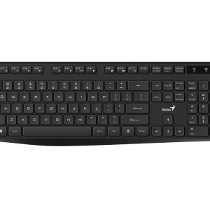 Genius KB-7200, bežična tipkovnica, silent, crna