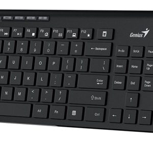 Genius SlimStar 7230, bežična tipkovnica, crna