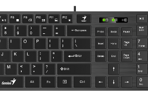 Genius SlimStar Combo 126, tipkovnica+miš, USB