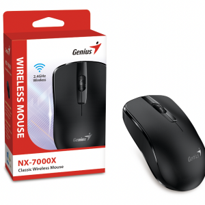 Genius NX-7000X, bežični miš, crni