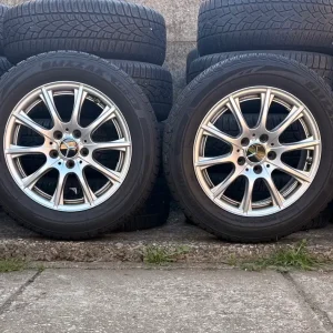 ALU FELGE  MERCEDES 16″ 5X112 + TPMS  GUME ZIMSKE 205-60-R16