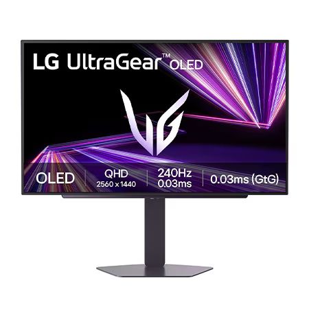 LG OLED 27GX704A, QHD, 280Hz, HDMI, DP, HAS, glare
