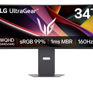 LG 34G600A 34” WQHD,160Hz, HDMI, DP, HAS, G-SYNC