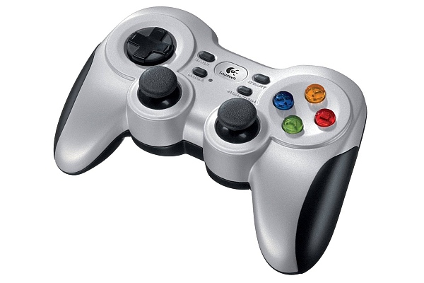 Logitech F710 bežični gamepad, za PC, srebrno-crna