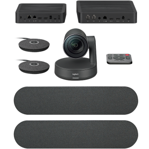 Logitech Rally Plus, kamera + zvučnici + mikrofoni