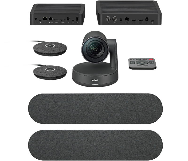 Logitech Rally Plus, kamera + zvučnici + mikrofoni