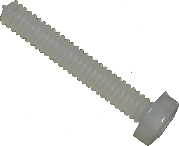 Nylon bolt M3 12 mm, 100 pcs.