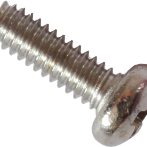 Steel bolt M2 6 mm, 100 pcs.
