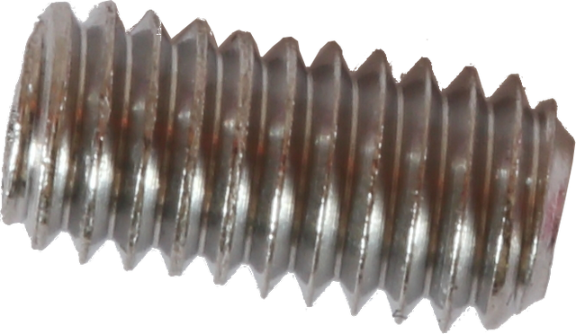 Steel grub bolt M3 6 mm, 100 pcs.