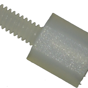 Nylon spacer M2 5 mm, 100 pcs.