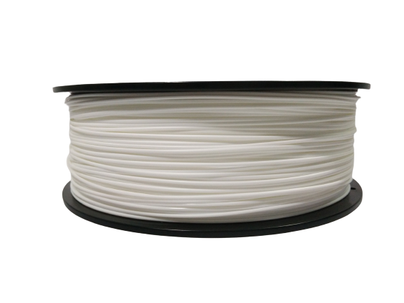 PA nylon filament 1.75 mm, 1 kg, white