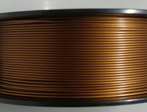 PLA filament 1.75 mm, 1 kg, red copper filled