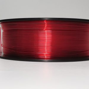 PET-G filament 1.75 mm, 1 kg, transparent red