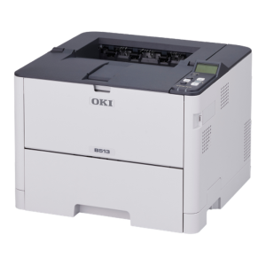Oki B513dn, 45s/m,1200dpi, dupl., USB+GigEth.