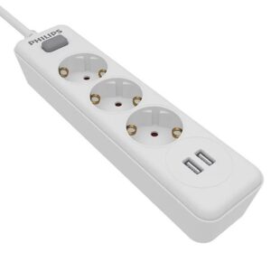 Philips prenaponska zaštita PN3032WA, 4+2 USB