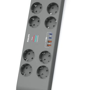 Philips prenaponska zaštita SPN8180GA, 8+4 USB