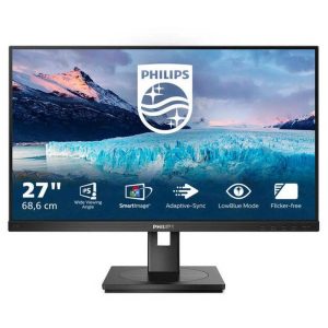 Philips 272S1M 27″, VGA, DVI, HDMI, DP, HAS, zvuč.