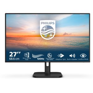 Philips 27″ 27E1N1200A, VGA, HDMI, DP, 120Hz, zvuč