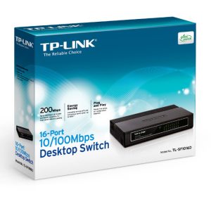TP-Link TL-SF1016D,16-port 10/100 switch,plastično