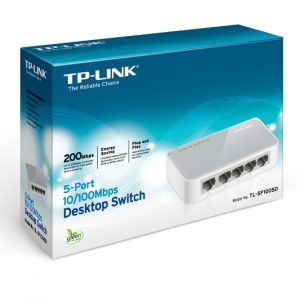 TP-Link TL-SF1005D, 5-port 10/100 switch,plastično