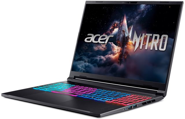 ANV16S-71-70V5, 16/2.5K/Core 7 240H/16GB/S1TB/RTX5060-8GB/DOS/BLK/2Y