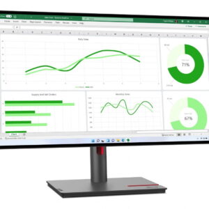 Monitor Lenovo ThinkVision P27q-30 27′ 2560×1440 IPS / PLS 4ms USB 3.2 HDMI DP [Novi]