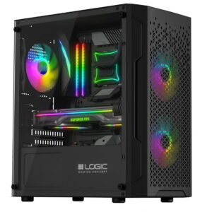 Nowy Stolno računalo Do Gier Logic 32GB 1TB i5 – 12400F RTX 3050 8GB, Tower [Nowy]