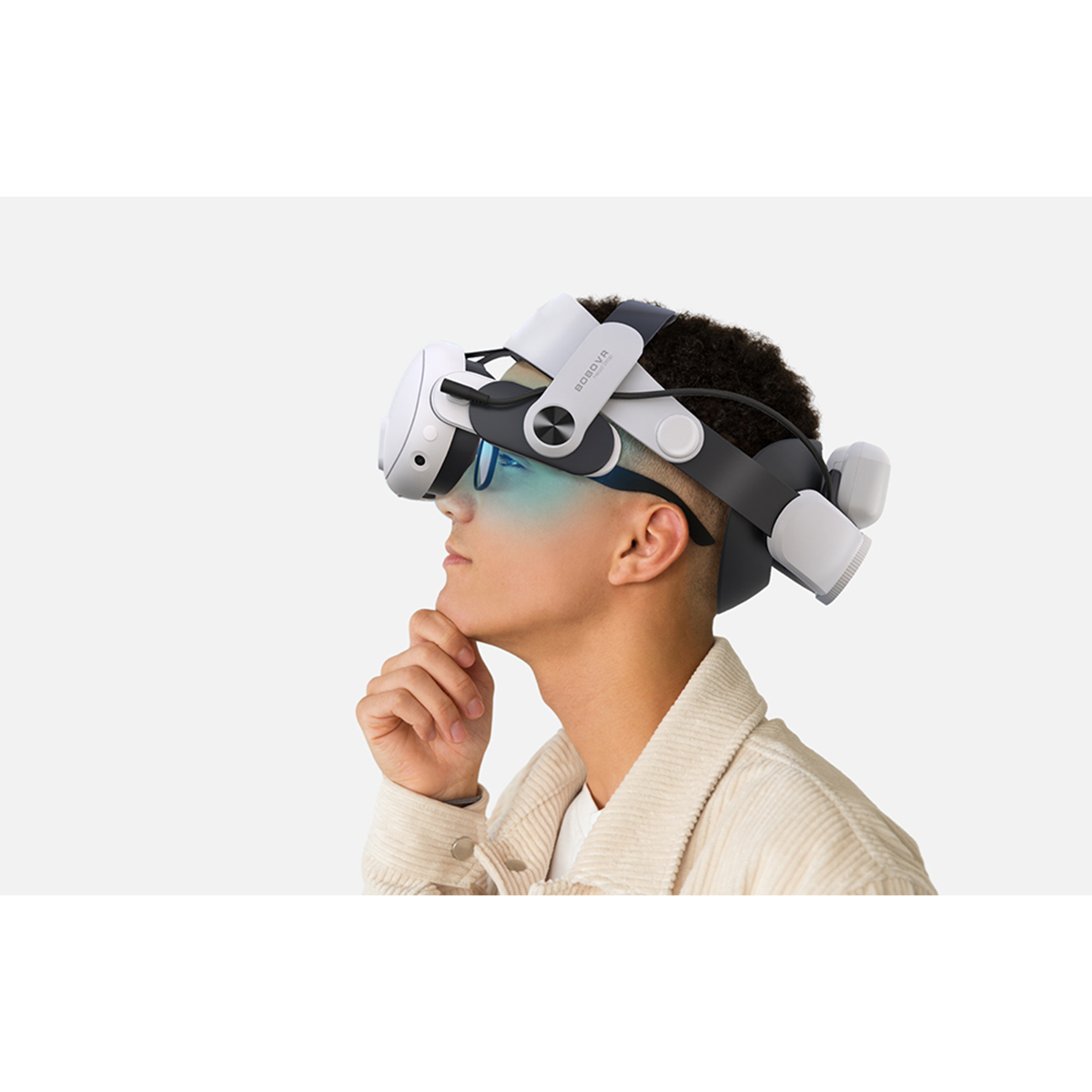BOBOVR M3 Pro naglavna traka + dodatna baterija za Oculus Quest 3 / Quest 3S - Slika 4