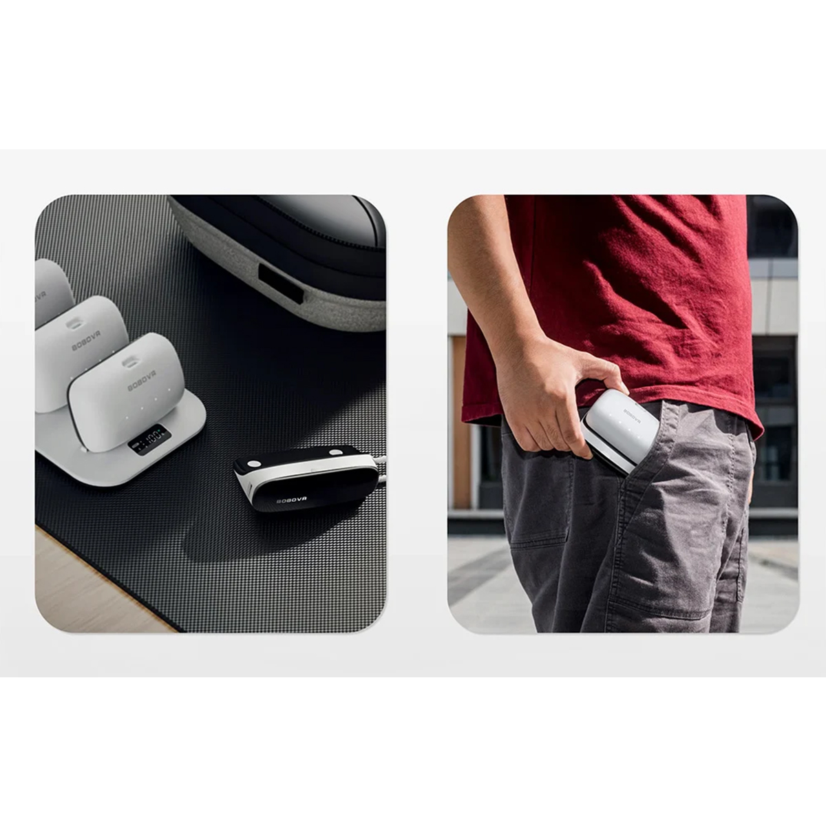 BOBOVR PD100 baza za punjenje i powerbank - Combo set - Slika 5