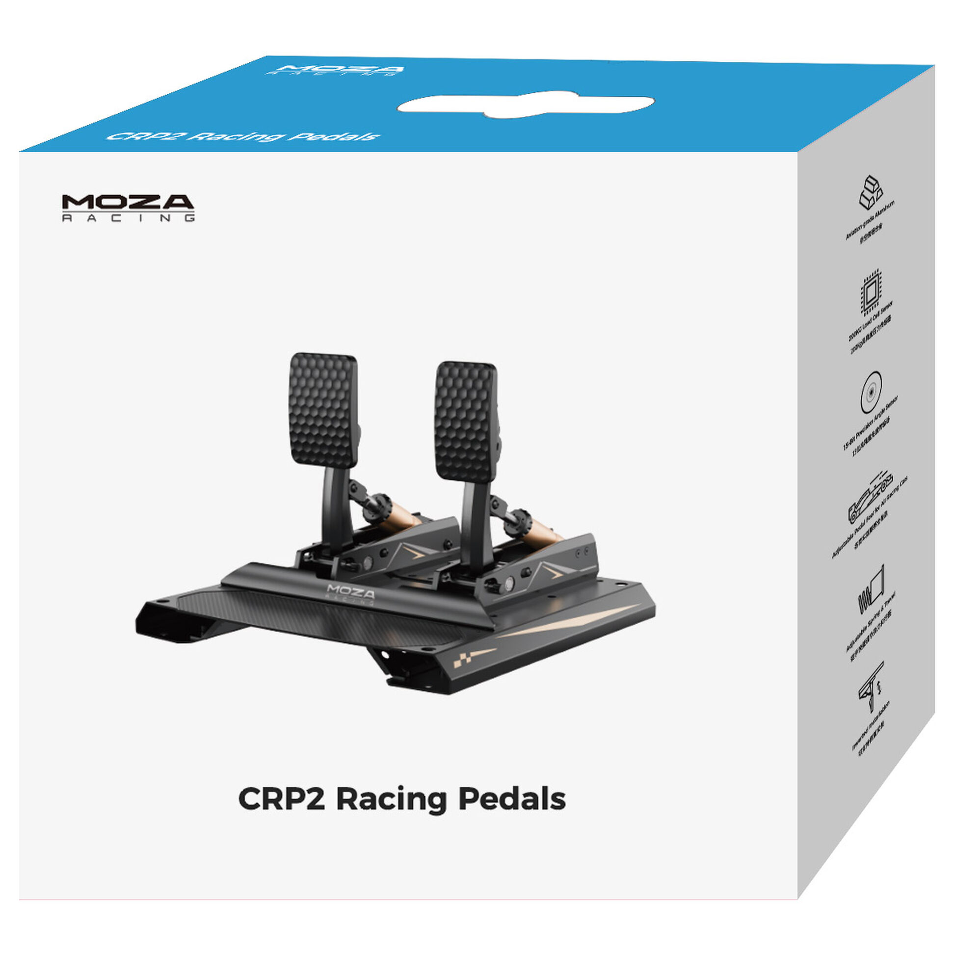 MOZA CRP2 RS066 pedale PC - USB - Slika 3