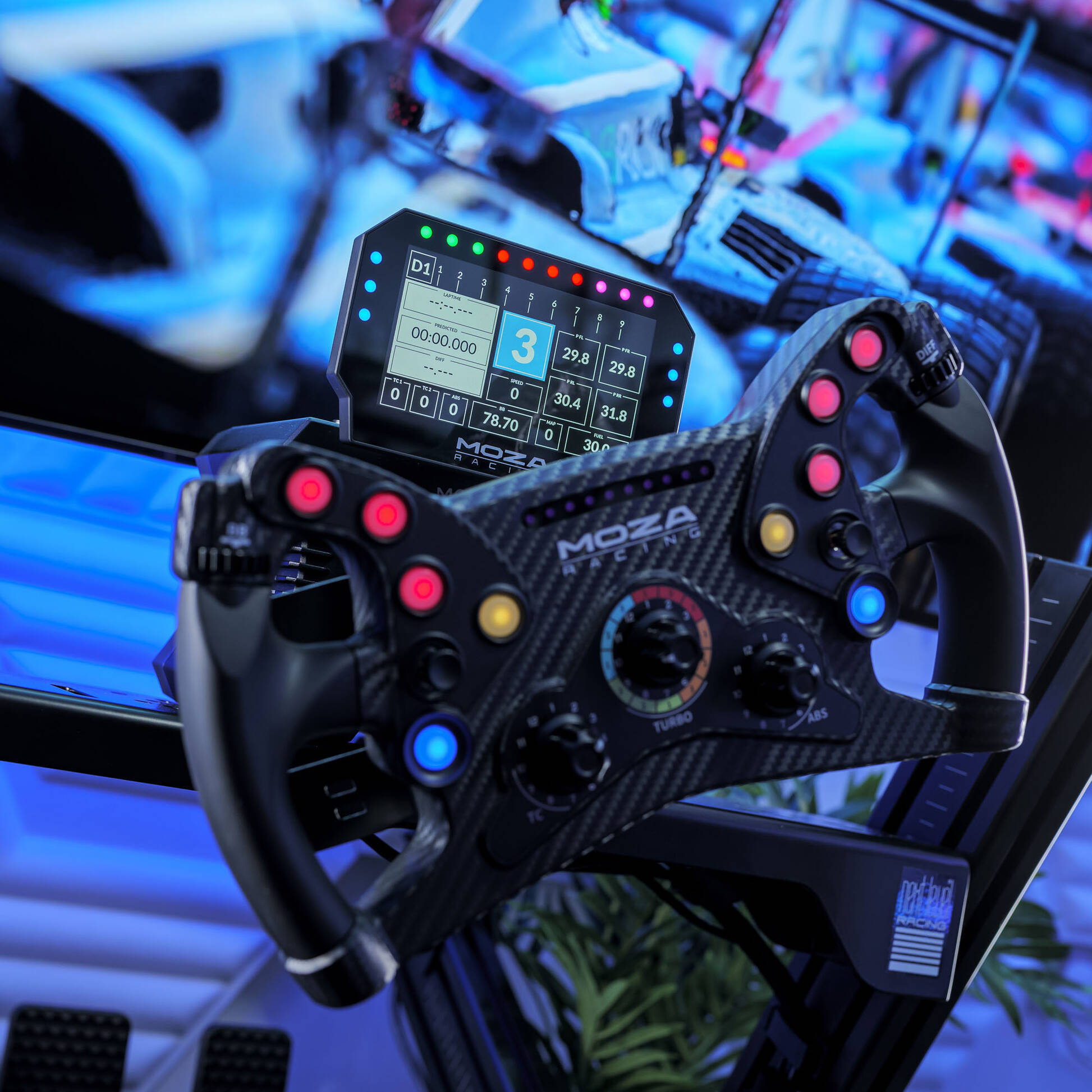MOZA Racing CM2 RS072 zaslon - Slika 2
