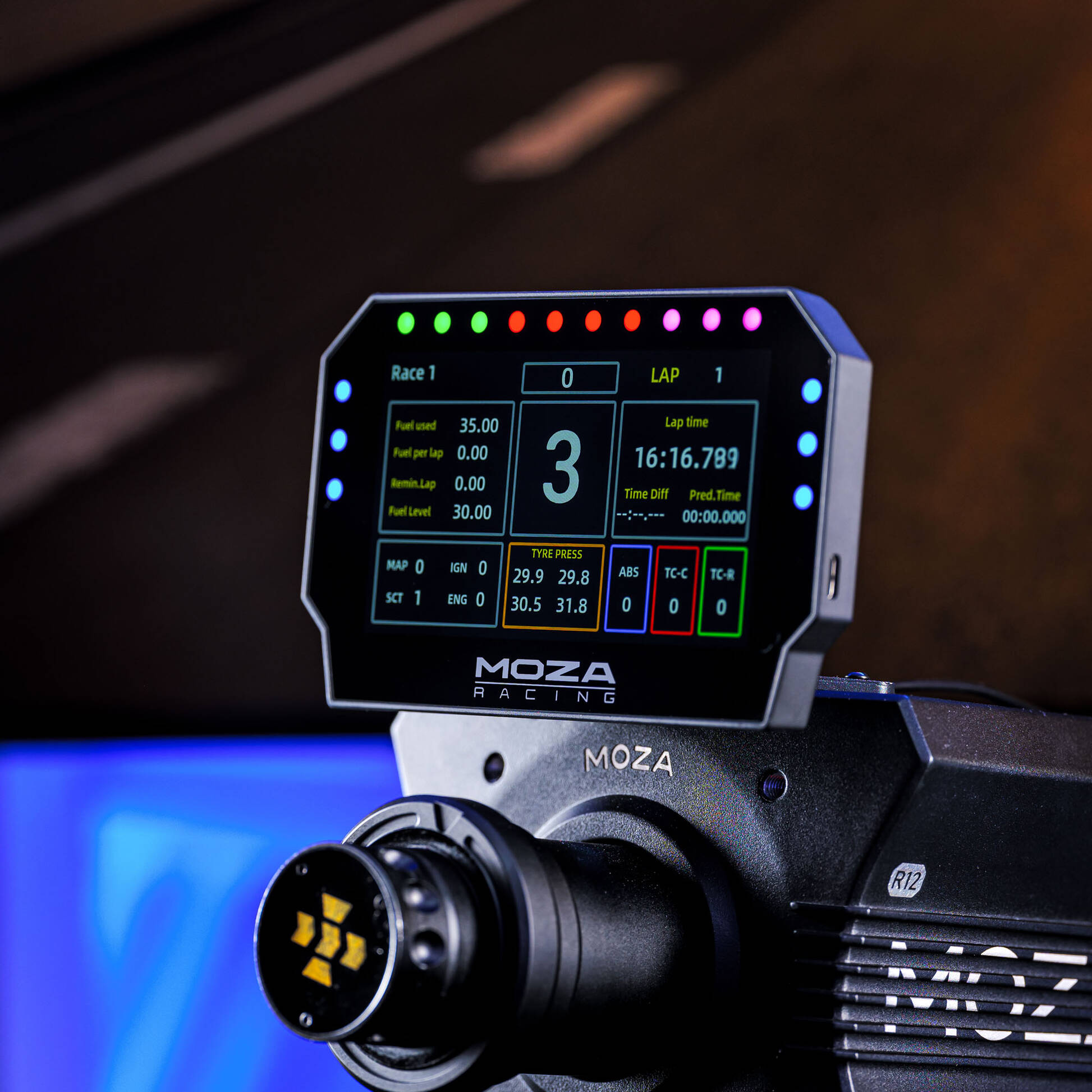 MOZA Racing CM2 RS072 zaslon - Slika 4