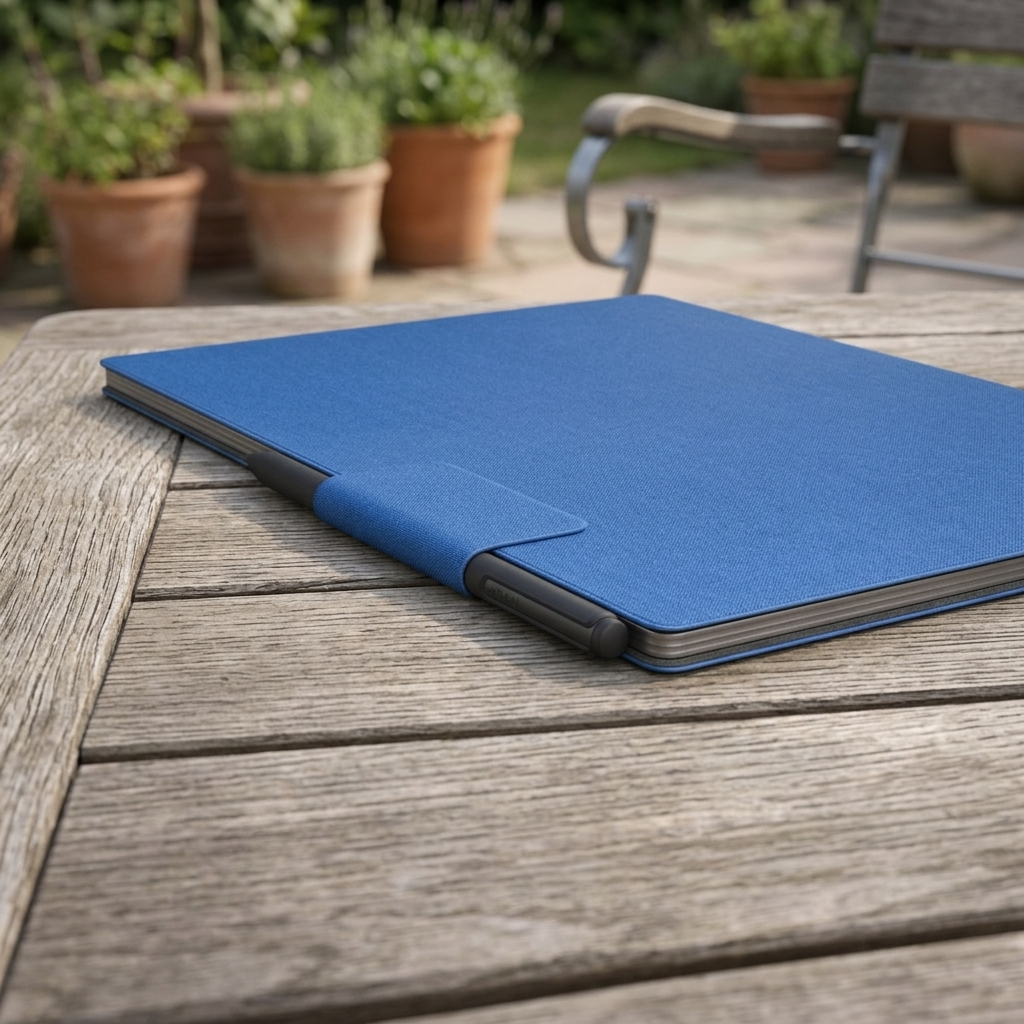 Euti eMarkable Paper Pro - Book Folio Mosaic weave - Cobalt - Plava - Slika 3
