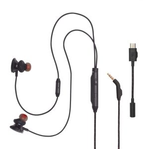 JBL QUANTUM 50, USB-C slušalice crne boje